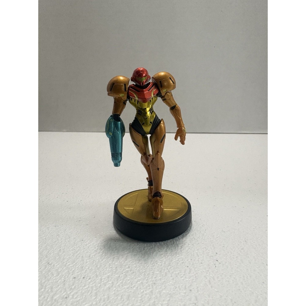 Nintendo Amiibo Samus Aran Figure Metroid Super Smash Bros Series Tested Works